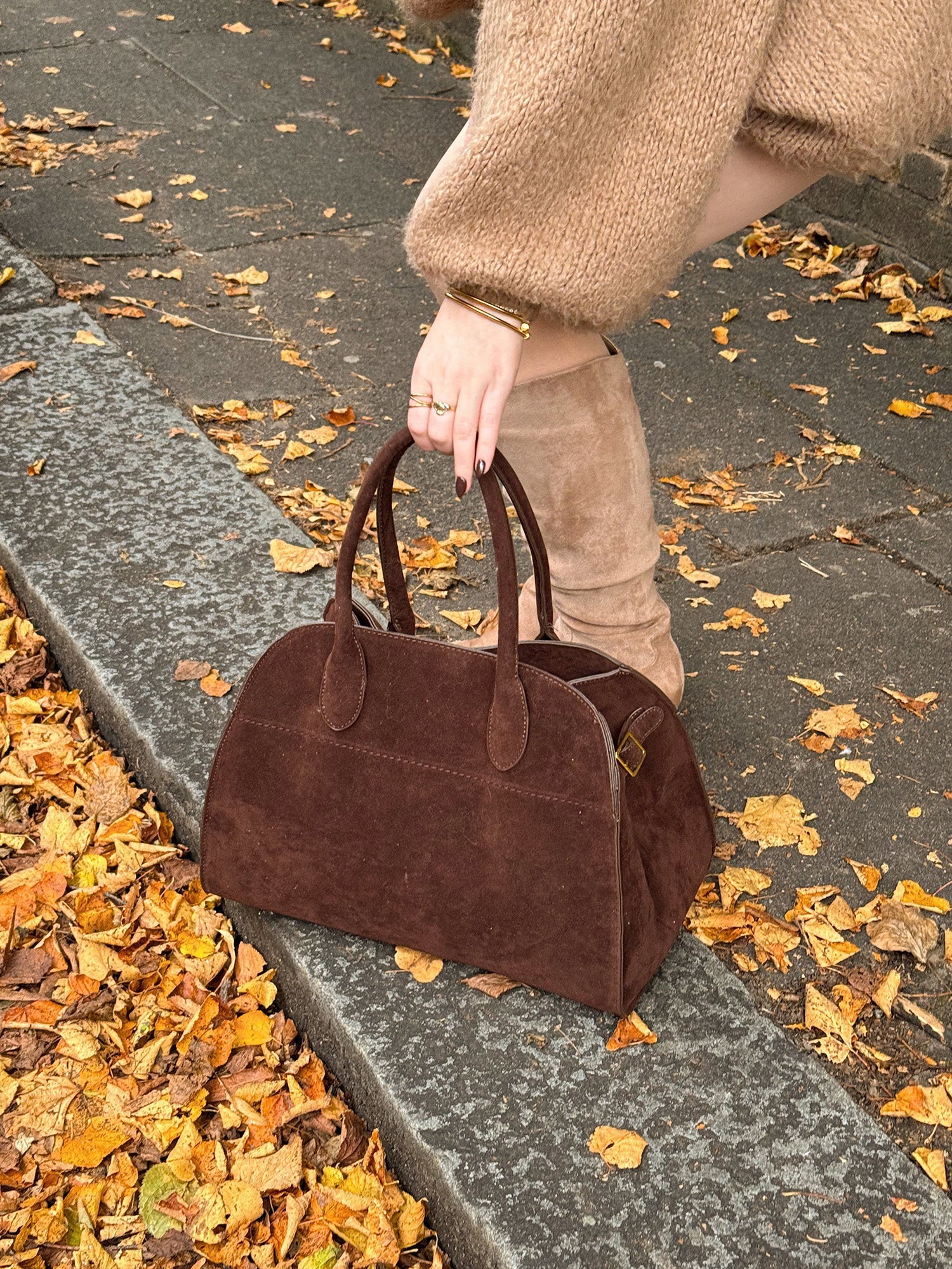 Gaia Suede Bag